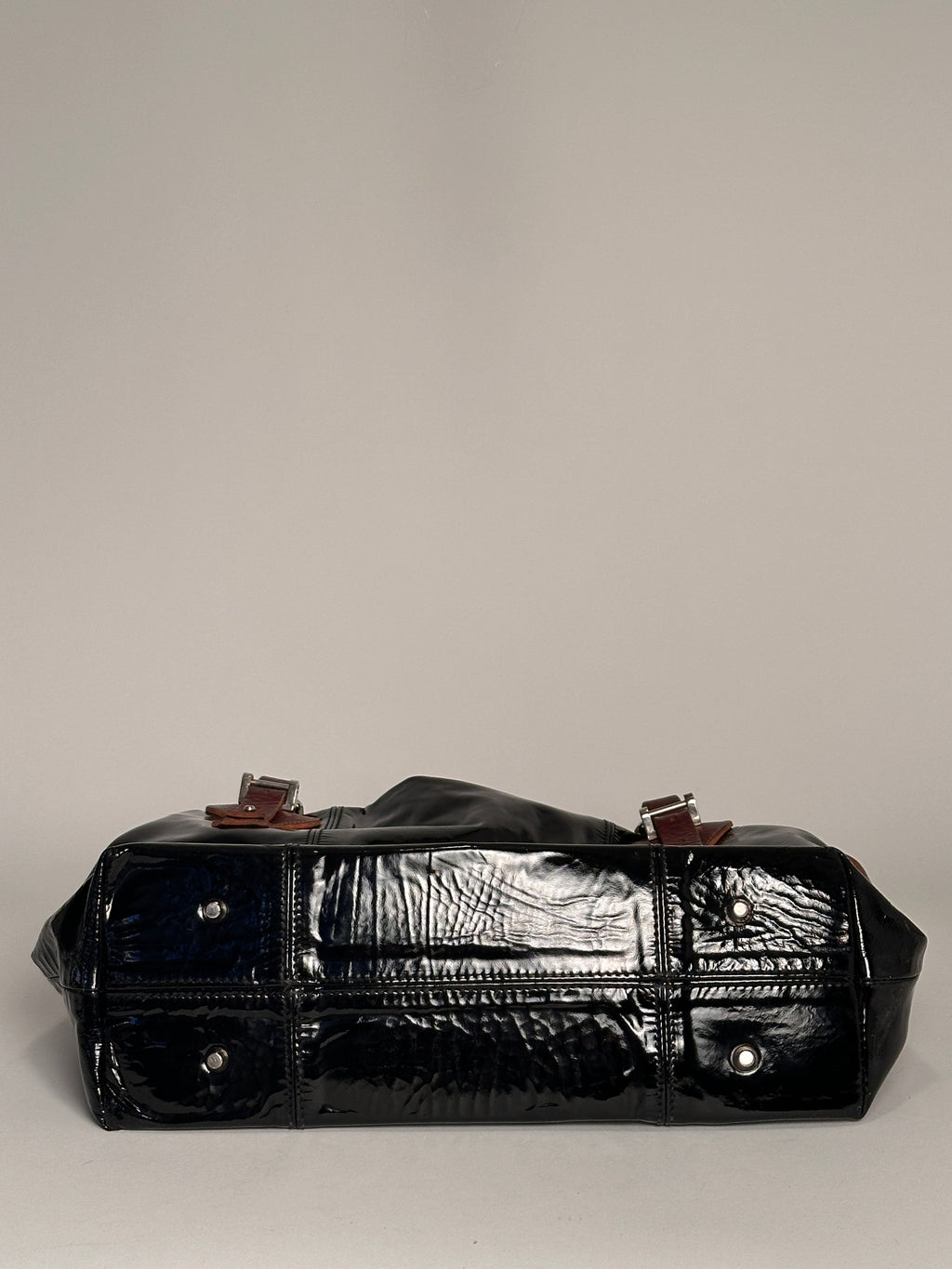 Pauric Sweeney Black Leather Handbag
