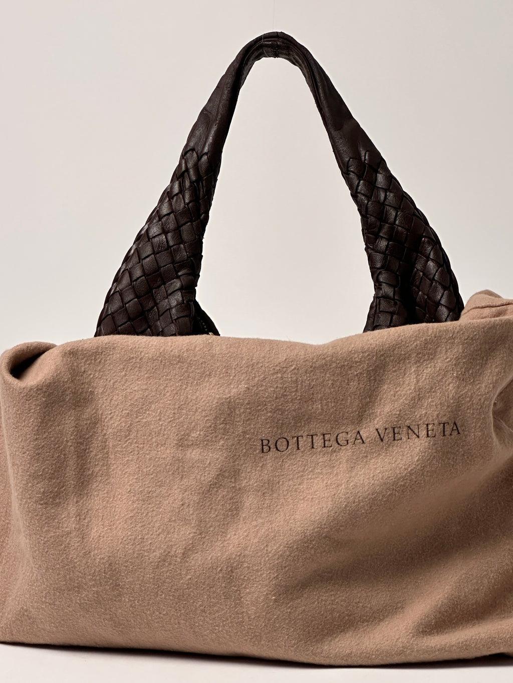 Bottega Veneta Vintage Brown Medium Veneta Bag