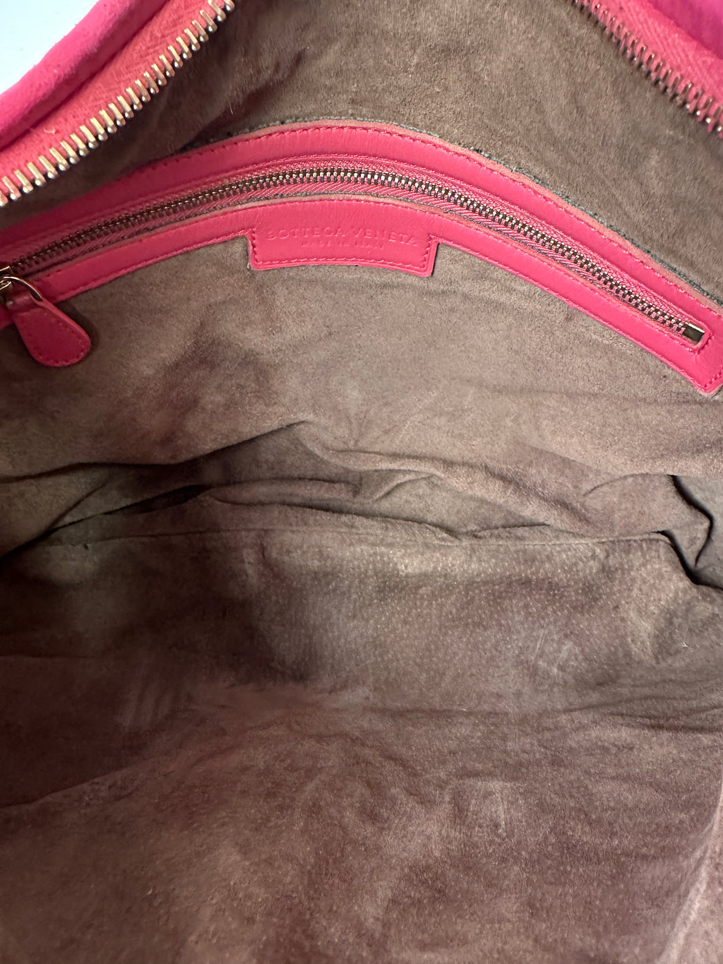 Bottega Veneta Pink Medium Veneta