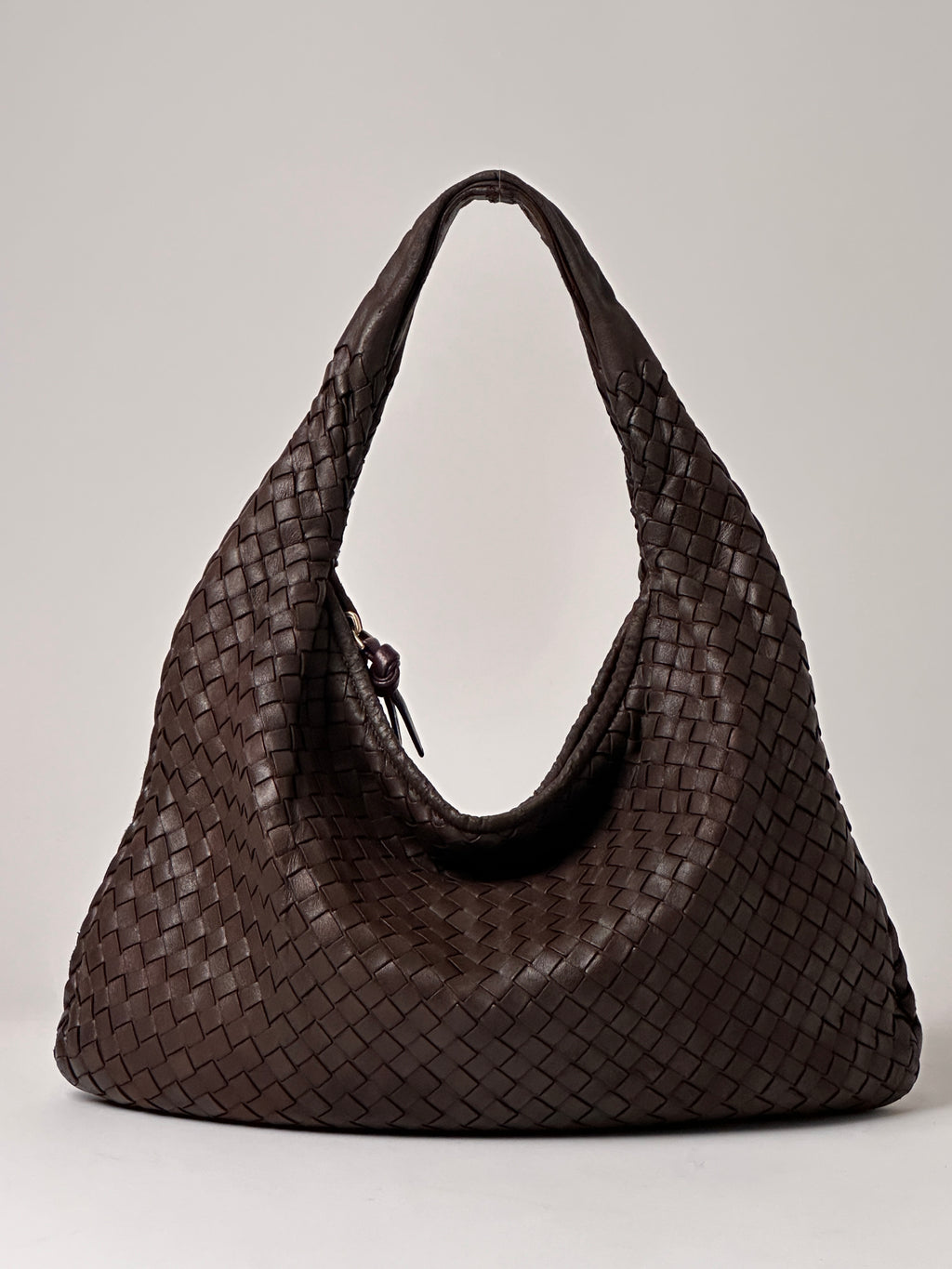 Bottega Veneta Vintage Brown Medium Veneta Bag