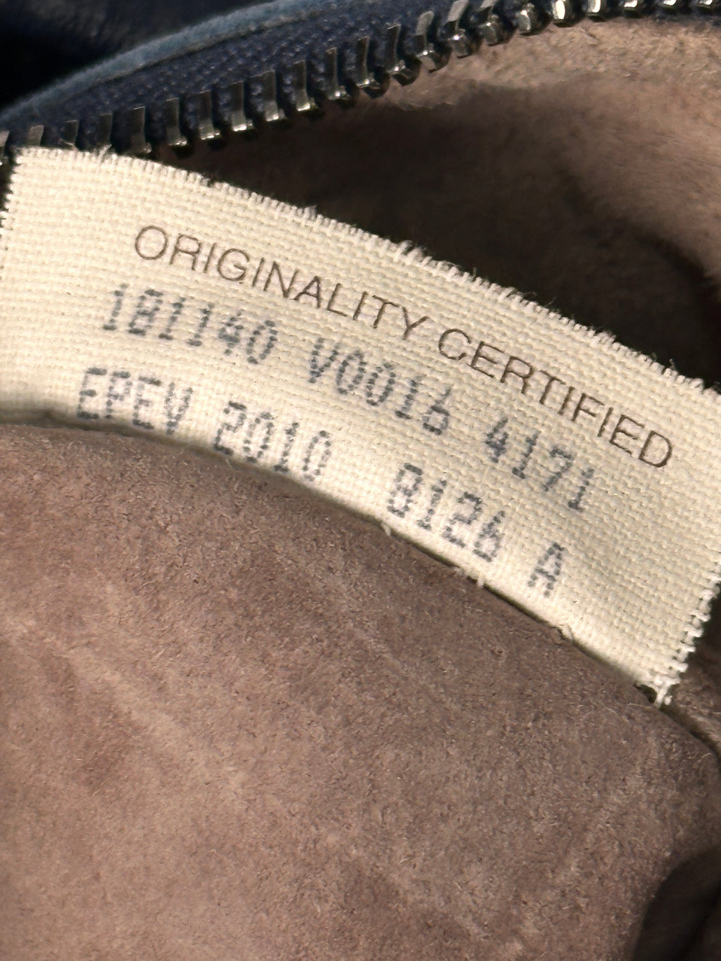 Bottega Veneta Maxi Veneta Navy Blue