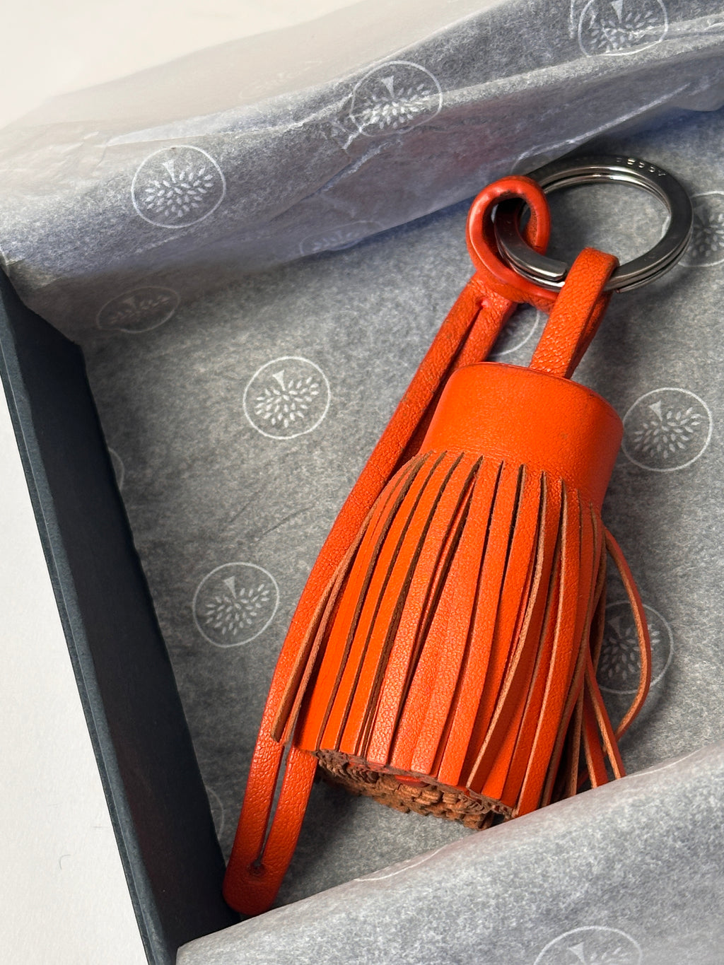 Mulberry Tassle Keyring Bag Charm