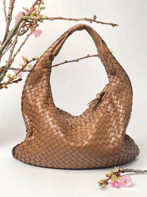 Bottega Veneta Light Brown Medium Veneta