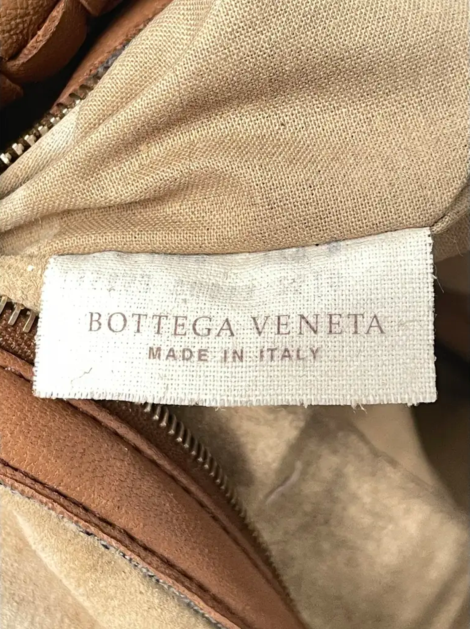 Bottega Veneta Light Brown Medium Veneta