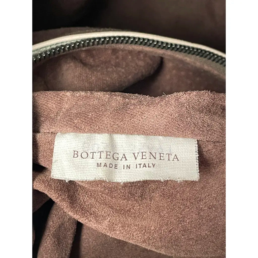 Bottega Veneta Large Beige White Veneta Hobo