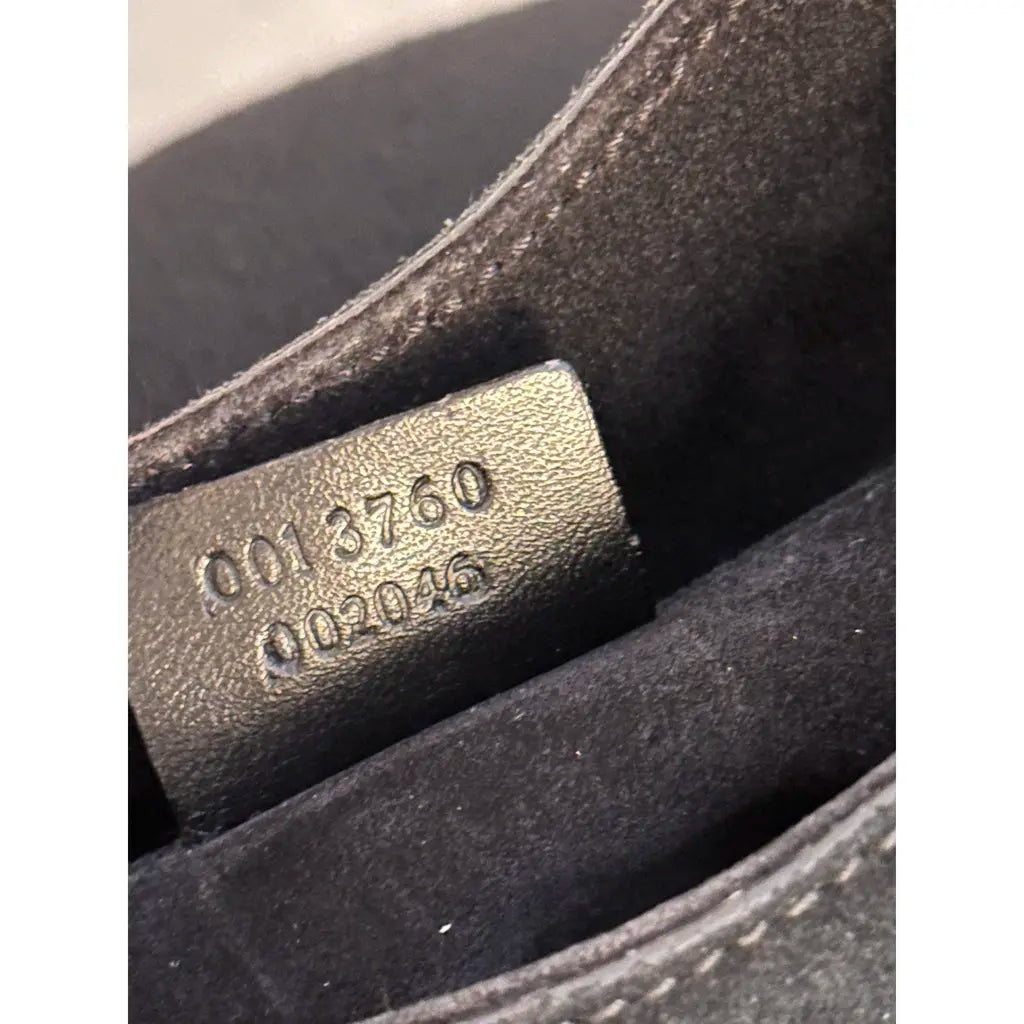 Gucci Jackie Hobo Bamboo Black Leather Vintage Shoulder bag