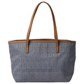 FENDI Mini Tote Blue Cloth Canvas