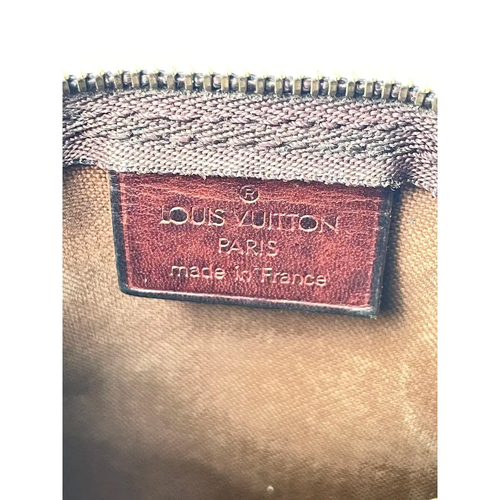 Louis Vuitton Nano Speedy Leather Handbag Year 1997