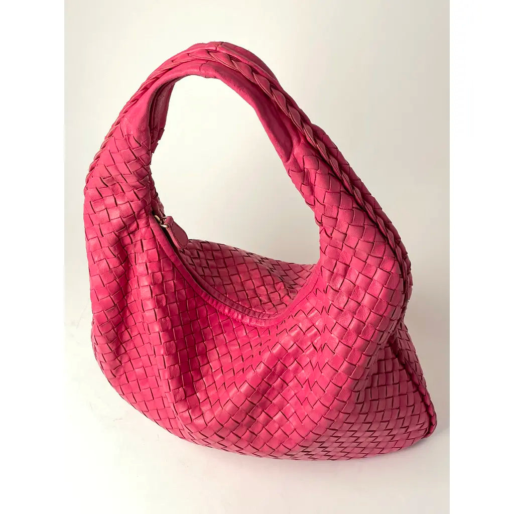 Bottega Veneta Pink Medium Veneta